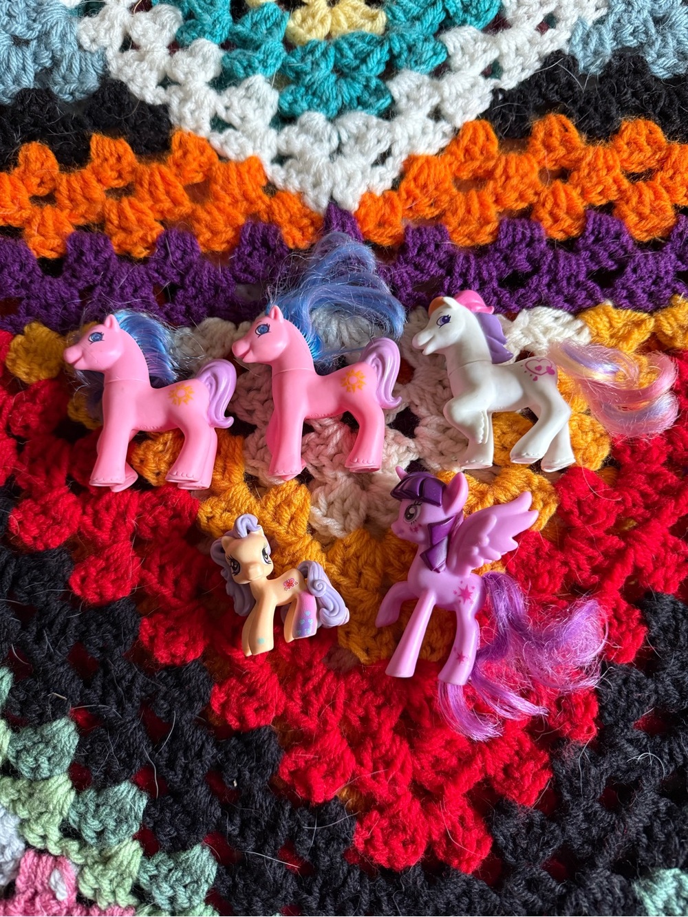 Hasbro My Little Pony Lot of 5 - 1998, 2006, & 2015